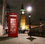 Londres nuit illuminée